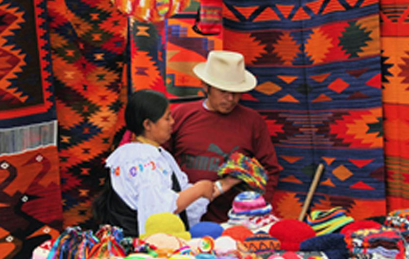 Placa de los Ponchos Otavalo
