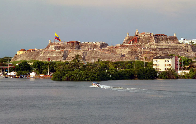 Festung San Felipe in Cartagena Kolumbien