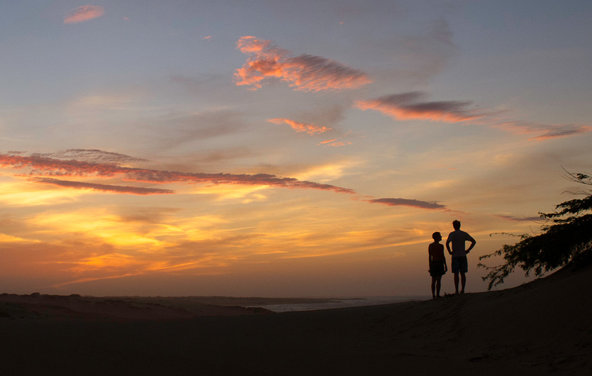 Guajira – Sonnenuntergang in Punta Gallinas
