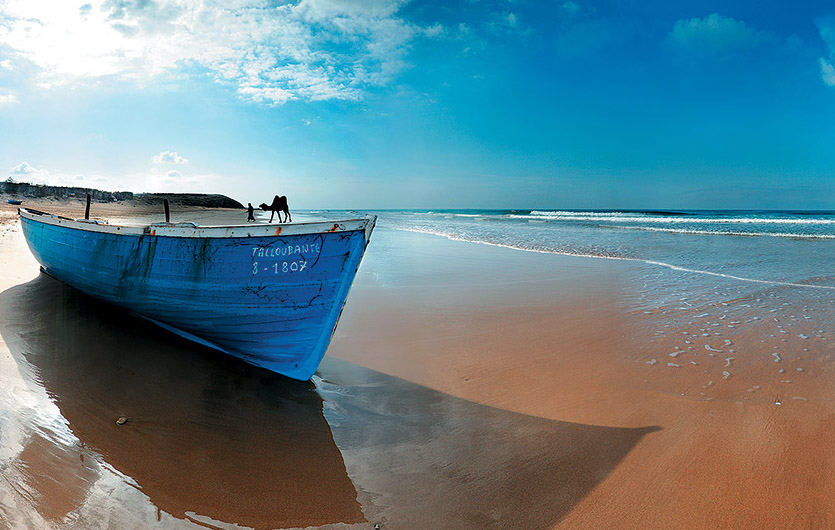 Strand am Atlantik Marokko