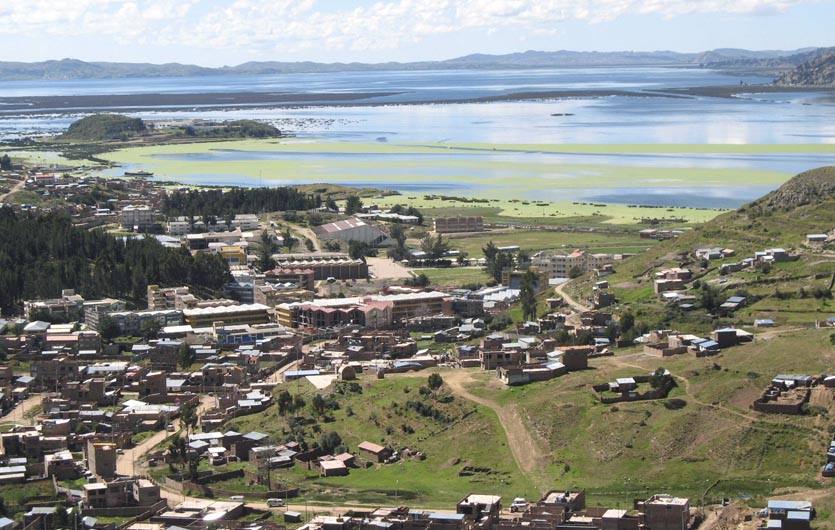 Puno am Titicaca See