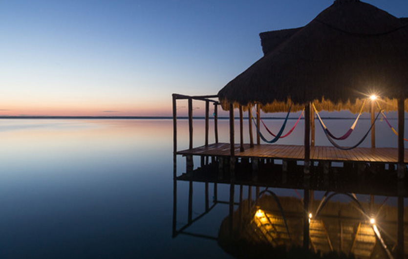 Die Lagune von Bacalar