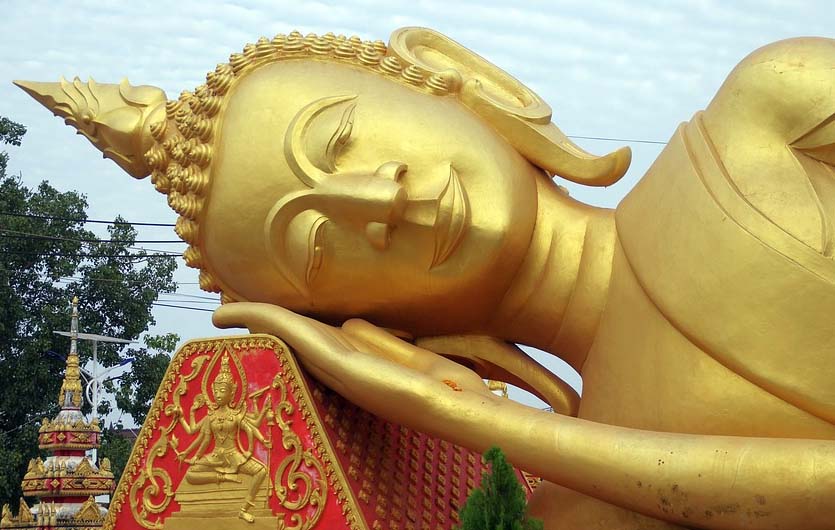 Liegender Buddha Vientiane