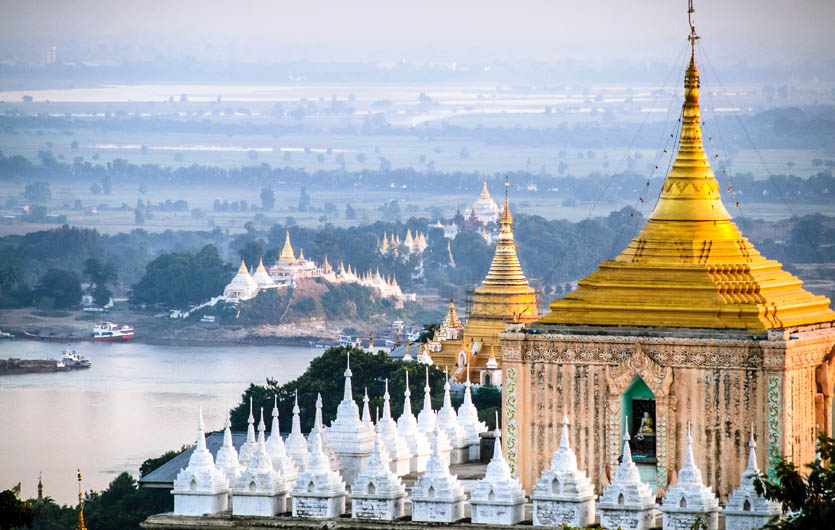 Pagoden Mandalay Myanmar