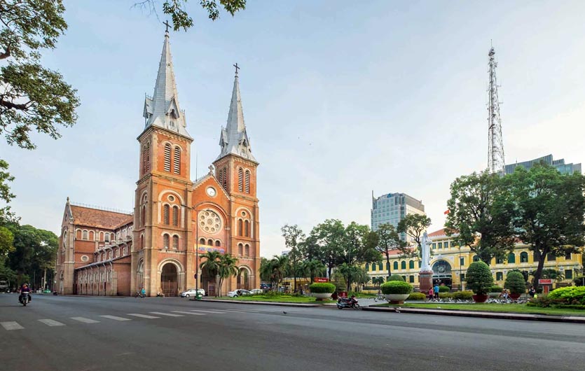 Notre Dame in Ho Chi Minh Stadt